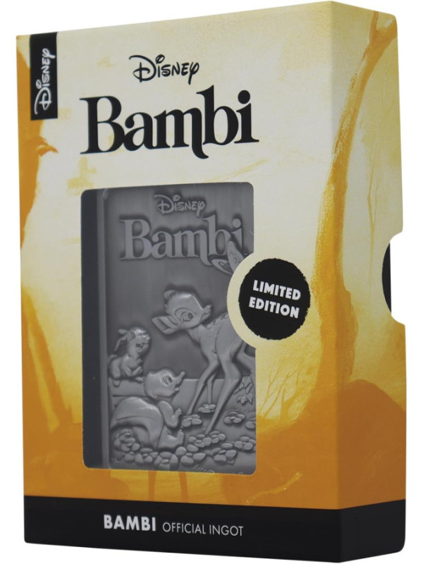 Bambi lingote oficial Disney Ed.Limitada con pie expositor