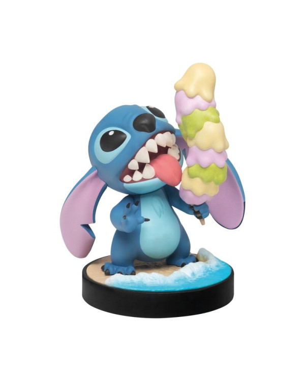 Figura Stitch comiendo helado con pie expositor de Disney.ENVÍO GRATUITO!!