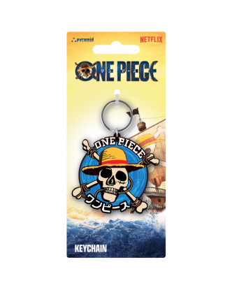 Llavero Logo calavera Luffy One Piece