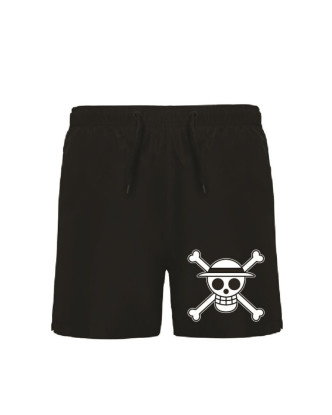 Bañador o pantalón con forro de One Piece logo calavera.ENVÍO GRATUITO!!