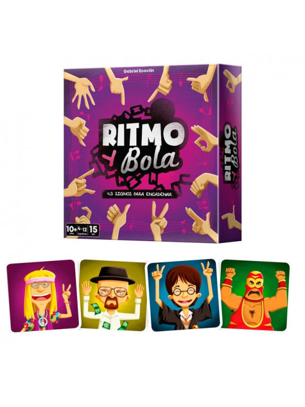 Juego Ritmo y Bola con 43 signos para encadenar >10 años