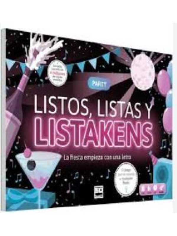 Juego LISTOS, LISTAS Y LISTAKENS Versión PARTY