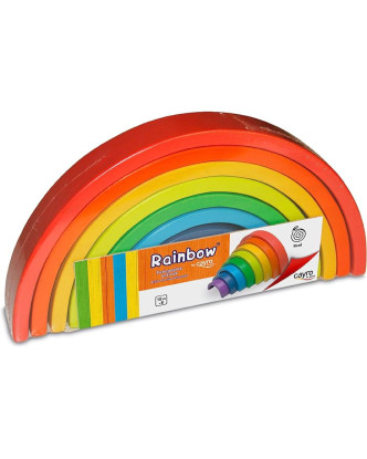 Juego Rainbow Arcoiris construcción Pedagogías activas de Cayro >18 meses.ENVÍO GRATUITO!!