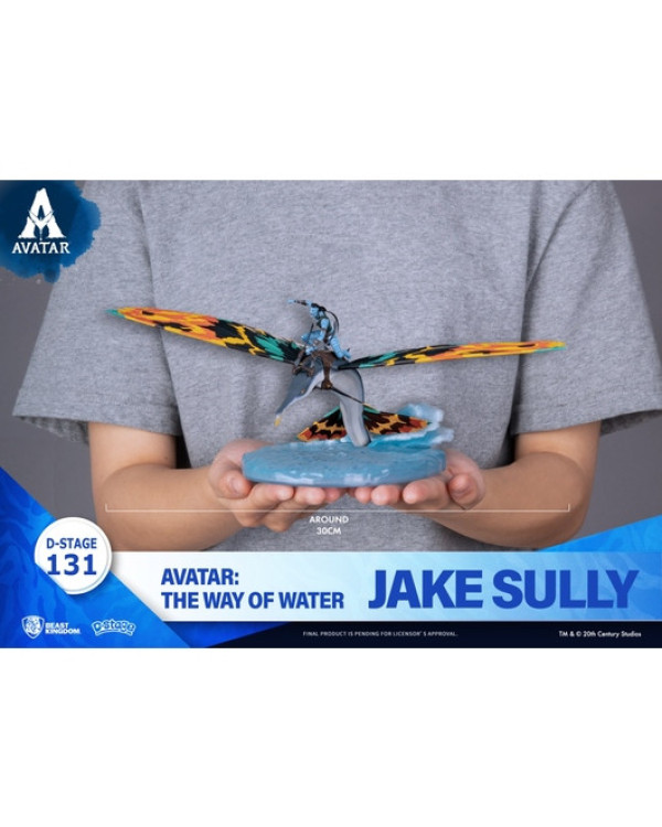 Figura Avatar 2 El origen del agua Jake Sully con su montura militar el Skimwing >14 años.ENVÍO GRATUITO!!