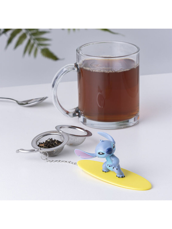 Infusor de té con Stich de Disney surfeando con ENVÍO GRATIS!!