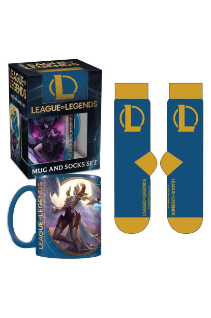 Set de taza+calcetines LEAGUE OF LEGENDS 