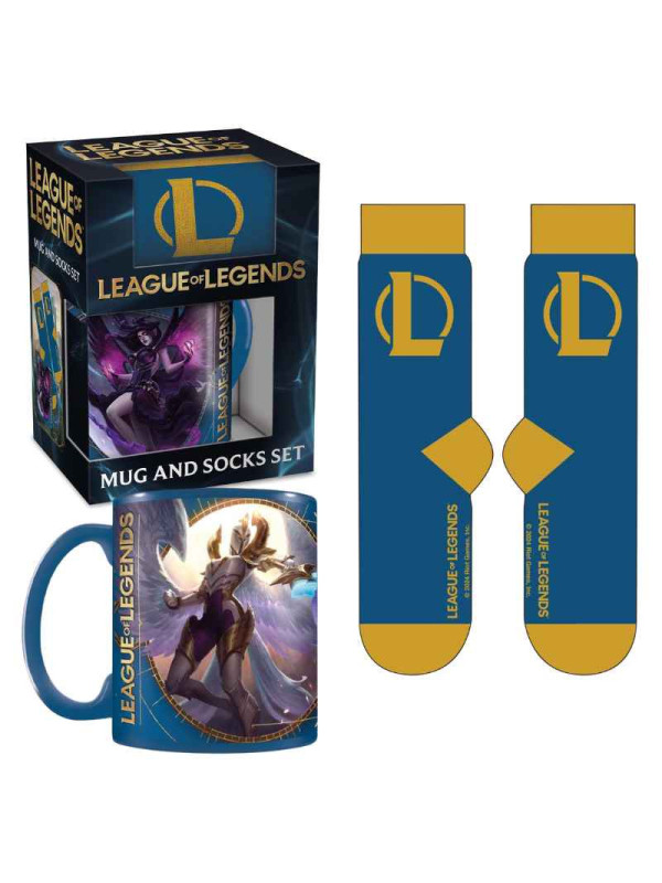 Set de taza+calcetines LEAGUE OF LEGENDS 