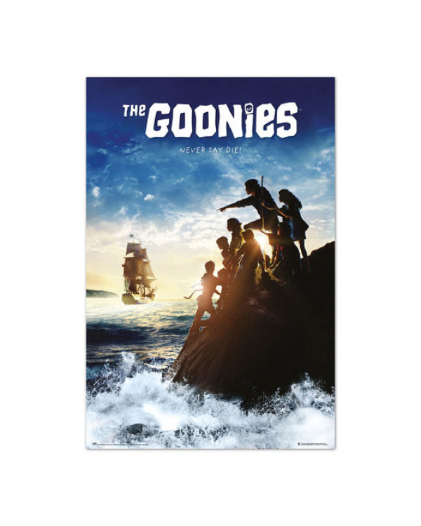 Maxi Póster de Los Goonies barco pirata de Willy El Tuerto 91,5x61cm  GPE5721.ENVÍO GRATUITO!!