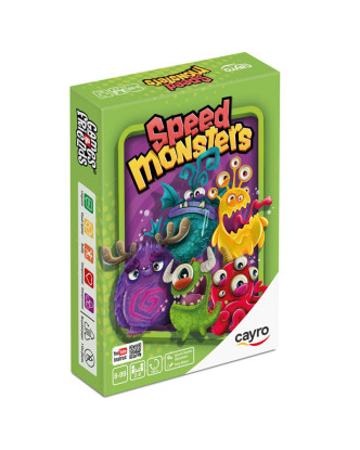 Juego de cartas Speed Monsters pon a prueba tu memoria con las palabras >8 años.ENVÍO GRATUITO!!