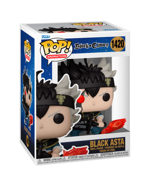 Funko Pop Black Asta de Black Clover.ENVÍO GRATUITO!!