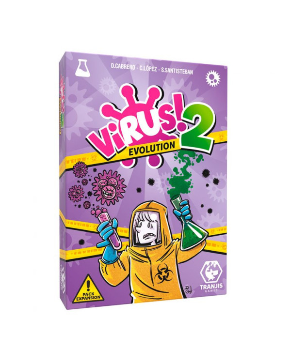 Virus 2 Evolution expansión del juego base Virus >8 años.ENVÍO GRATUITO!!