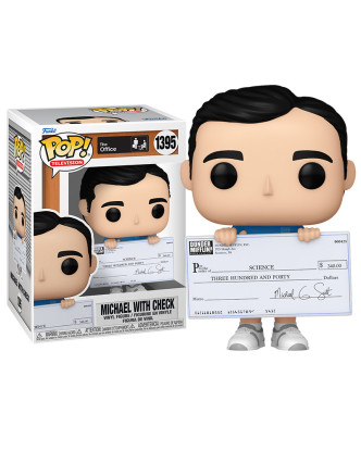 Funko Pop Michael The Office con cheque.ENVÍO GRATUITO!!