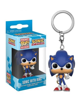 Llavero Funko Pocket Sonic The Hedgehog de Sega.ENVÍO GRATUITO!!