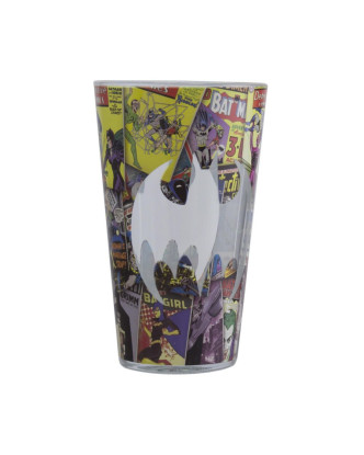 Vaso de cristal mate con escenas de Batman DC.ENVÍO GRATUITO!!