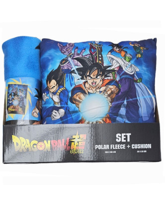 Set de manta polar con cojín de Dragon Ball Z.ENVÍO GRATUITO!!