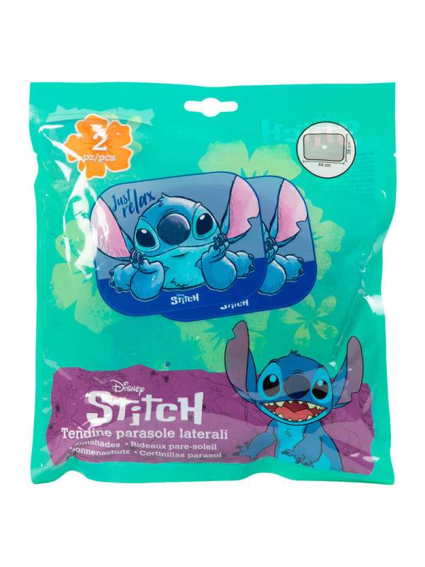 2 parasoles para ventanas laterales coche de Stitch Disney con envío gratis!!