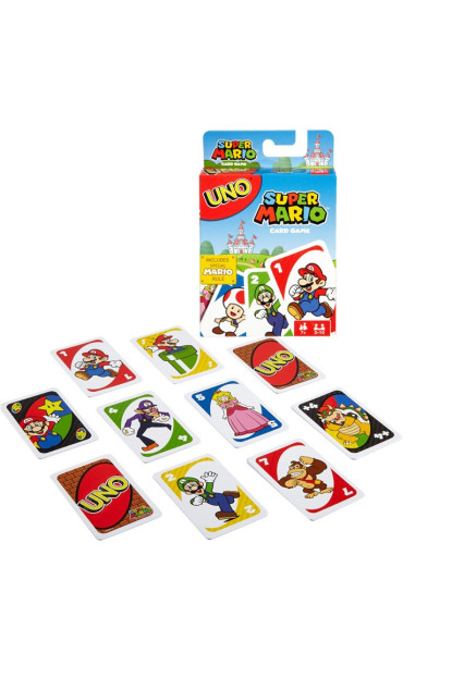 Juego Uno Super Mario de Nintendo >7 años con ENVÍO GRATIS!!