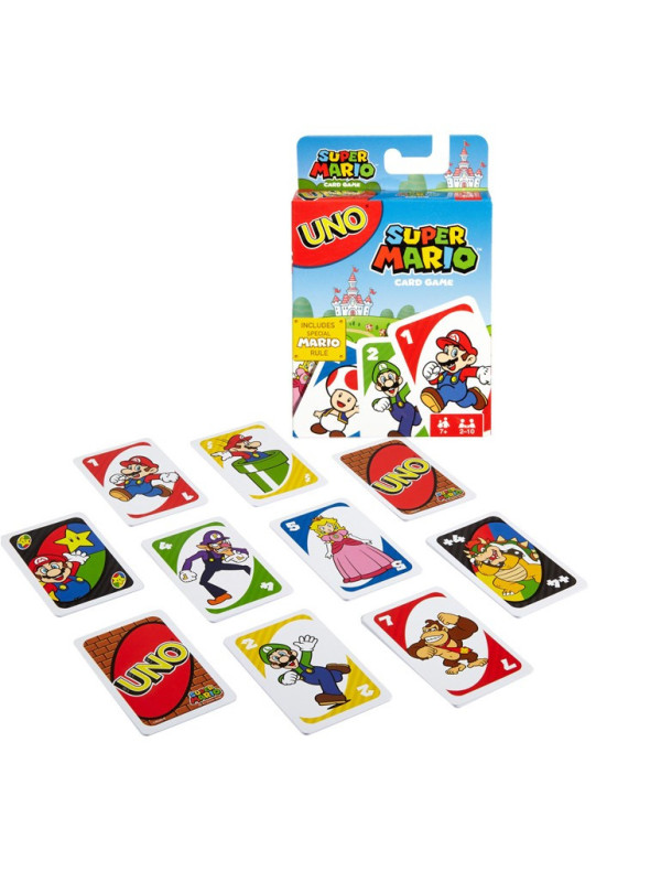 Juego Uno SUPER MARIO de Mattel Games con ENVÍO GRATIS!!