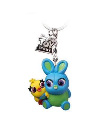 Llavero 3D Ducky&Bunny Toy Story 4 de Disney-Pixar.ENVÍO GRATUITO!!