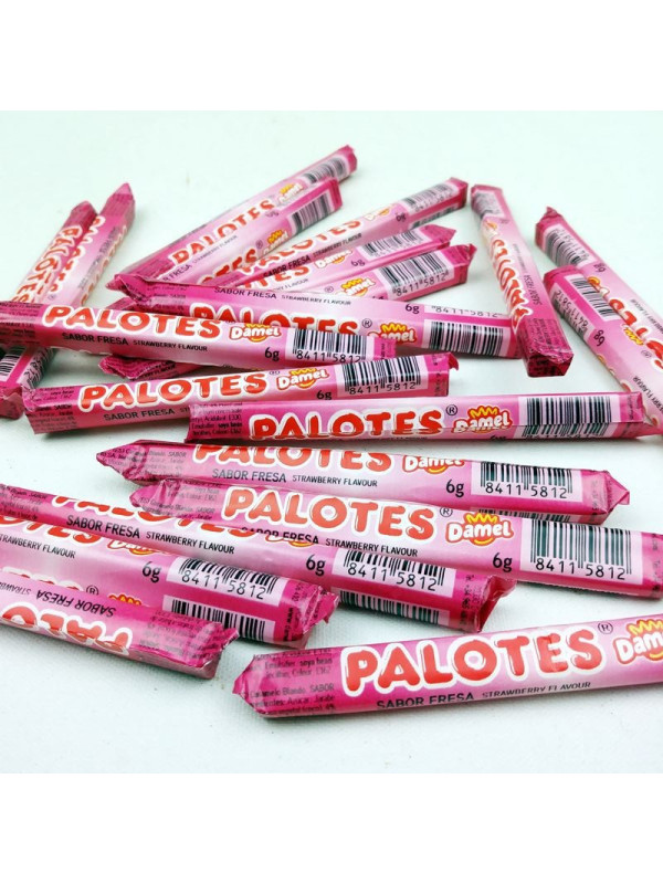 Palote sabor fresa de Damel