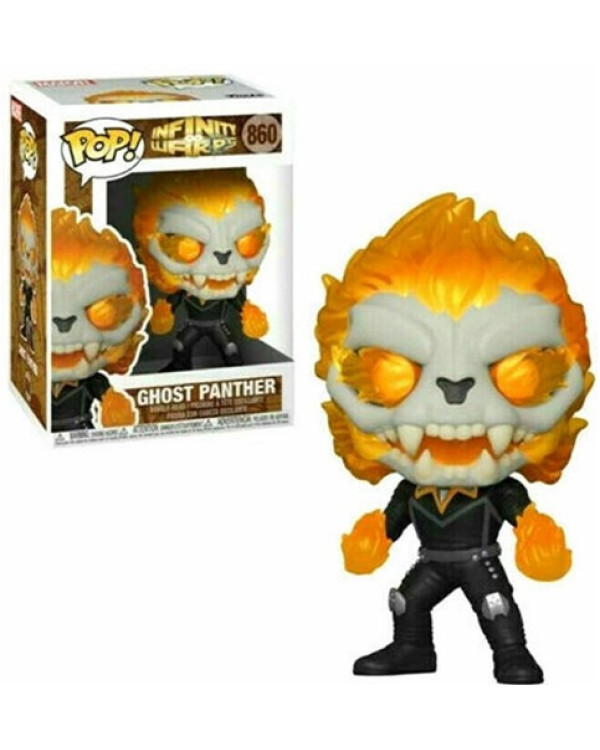 Funko Pop Ghost Panther de Infinity&Warps de Marvel.ENVÍO GRATUITO!!