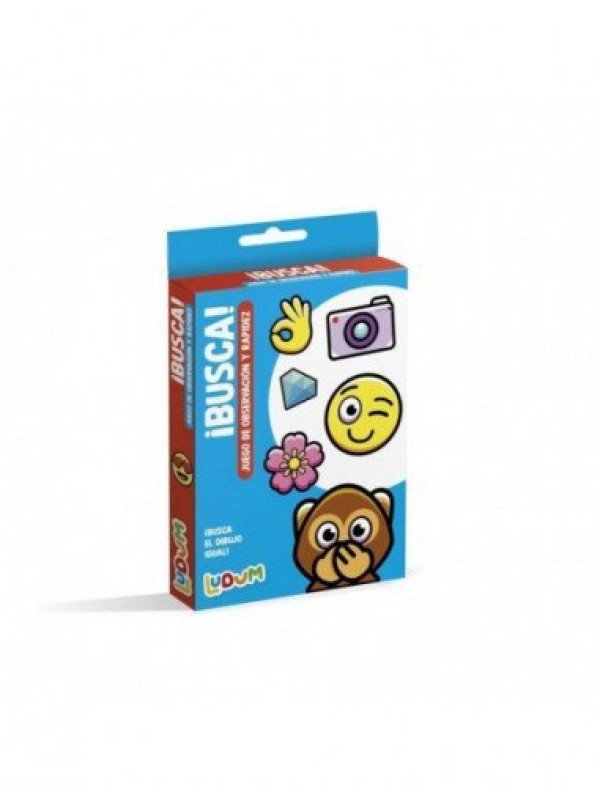 Cartas educativas BUSCA!! Juego de observación y rapidez.