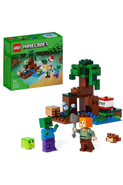 LEGO aventura en el pantano de Minecraft 